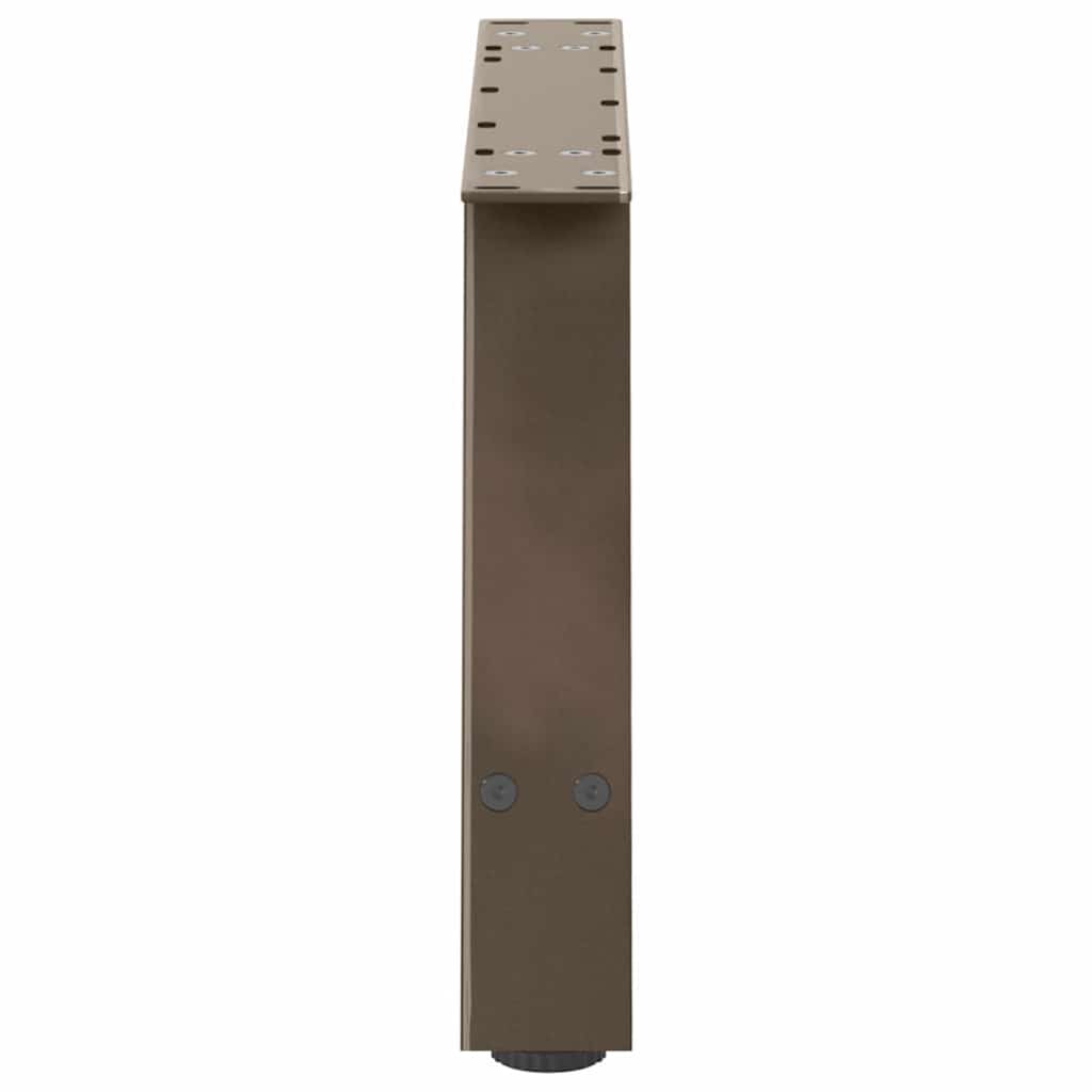 Coffee Table Legs, A-shaped, 2 pcs, 60x(30-31) cm, Steel