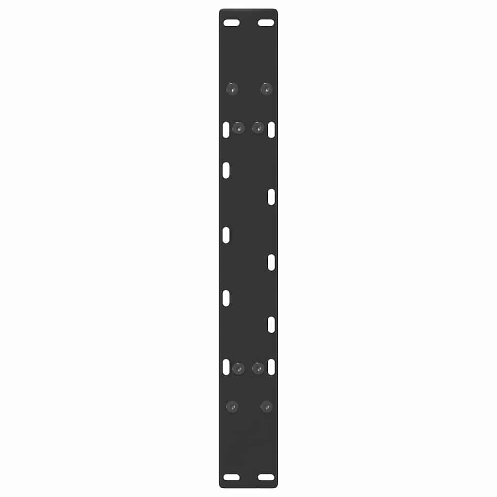 Kafijas galdiņa kājas, A veida, 2 gab., melnas, 60x(42-43) cm, tērauds