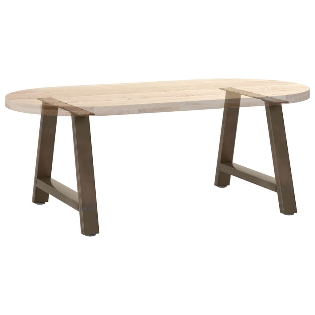 Coffee Table Legs, A-Shaped, 2 pcs., 60x(42-43) cm, Steel
