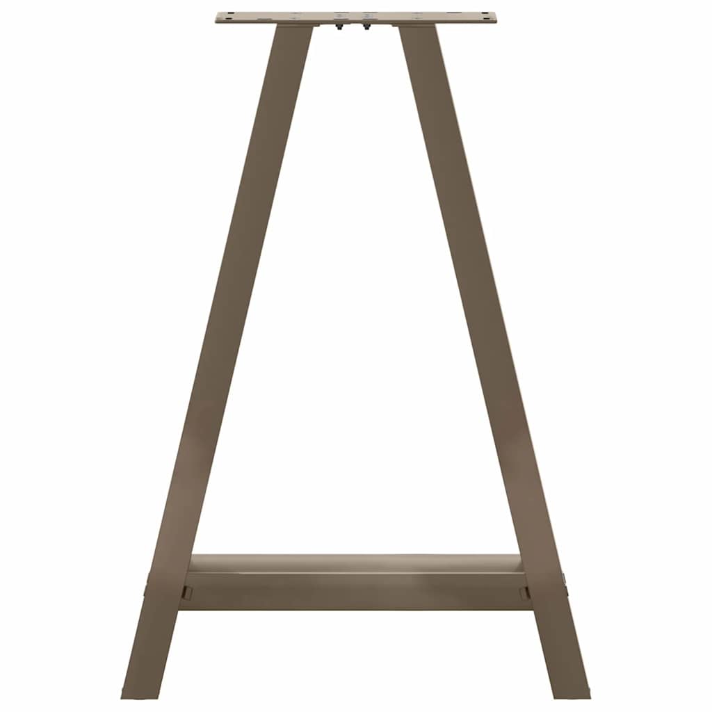 Valgomojo stalo kojos, A formos, 2 vnt., 50x(72-73) cm, plienas