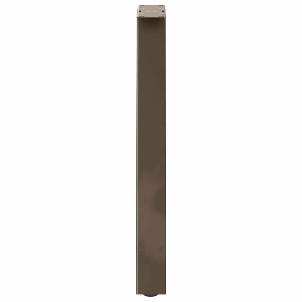 Valgomojo stalo kojos, A formos, 2 vnt., 50x(72-73) cm, plienas