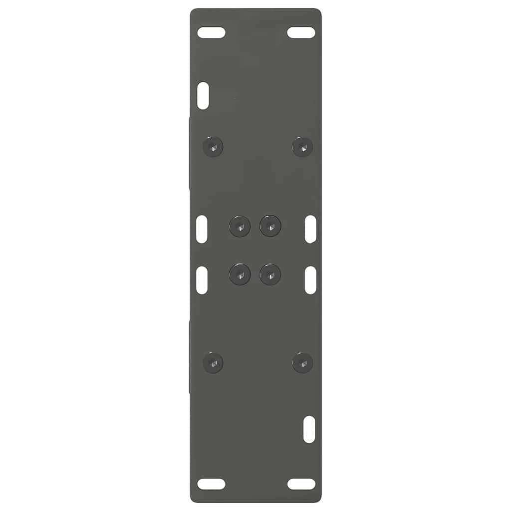 Valgomojo stalo kojos, 2 vnt., antracito spalvos, 60x(72-73) cm, plienas