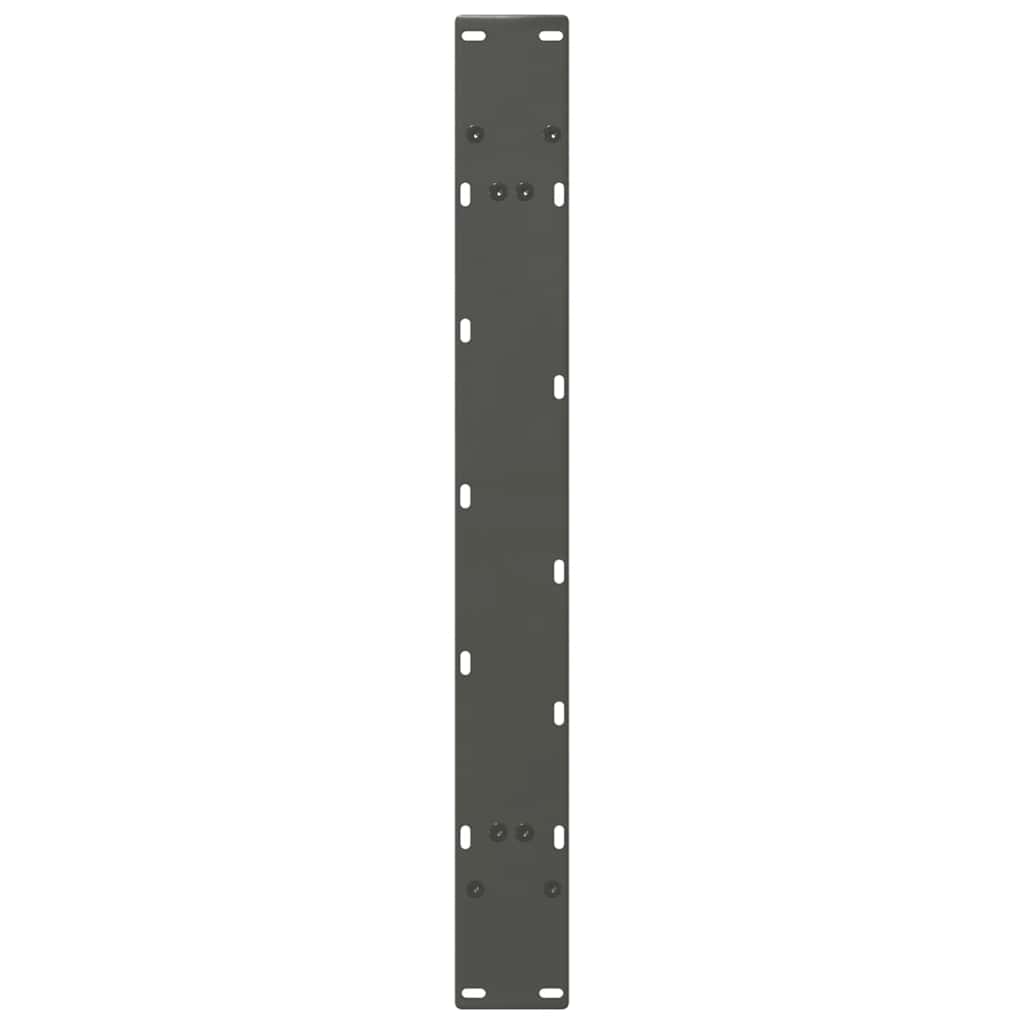 Valgomojo stalo kojos, A formos, 2 vnt., antracito spalvos, 100x(72-73) cm, plienas