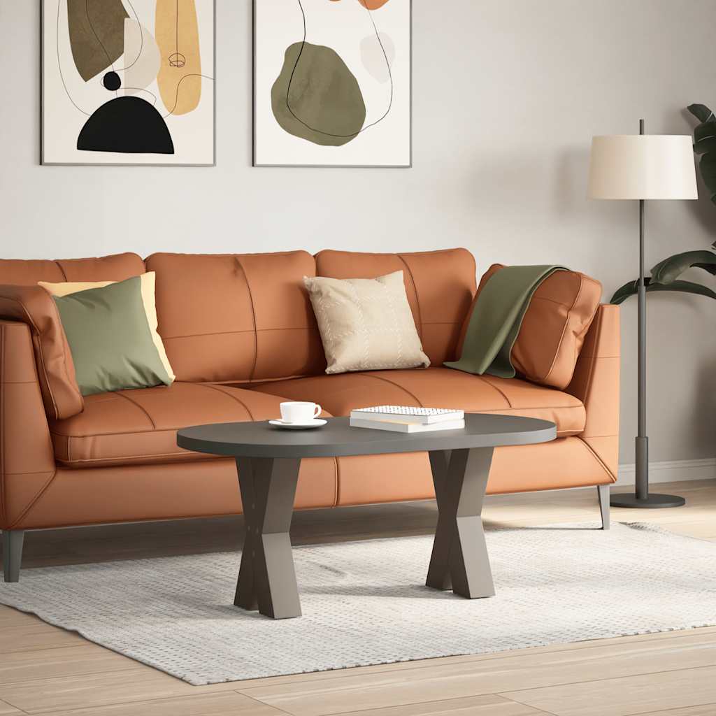 Kavos staliuko kojelės, X formos, 2 vnt., natūralus plienas, 28x(42-43) cm, plienas
