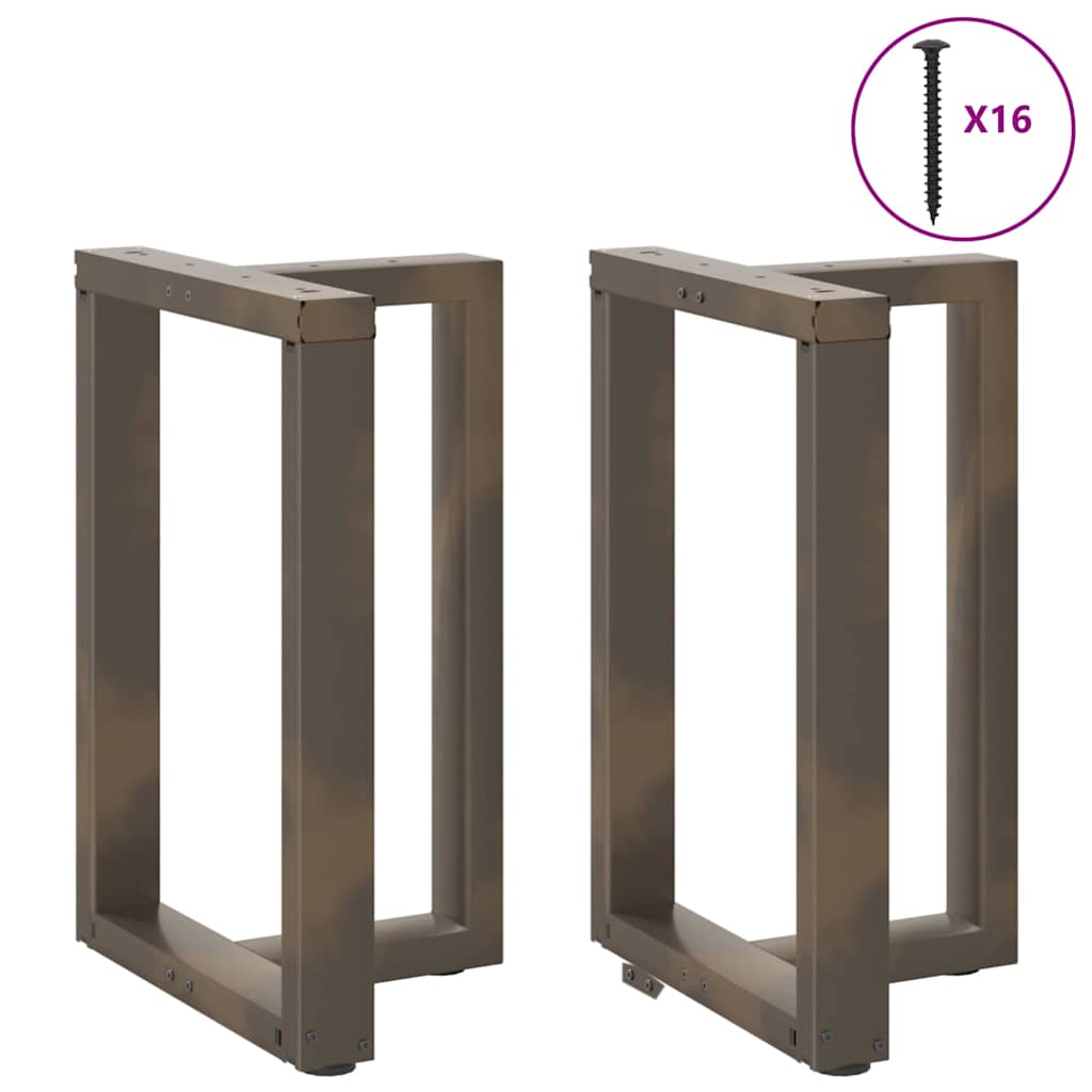 Valgomojo stalo kojelės, T formos, 2 vnt., 60x35x(72-73)cm