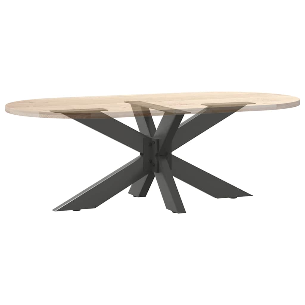 Kavos staliuko koja, voro formos, antracito spalvos, 98x58x(42-43) cm, plienas