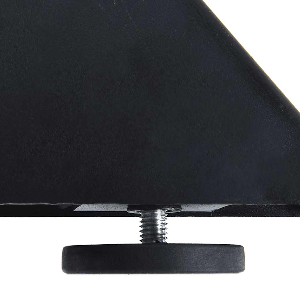 Kavos staliuko koja, voro formos, antracito spalvos, 98x58x(42-43) cm, plienas
