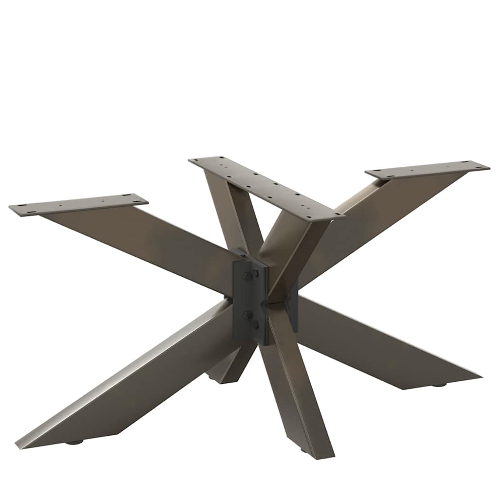 Kavos staliuko koja, voro formos, juoda, 98x58x(42-43) cm, plienas