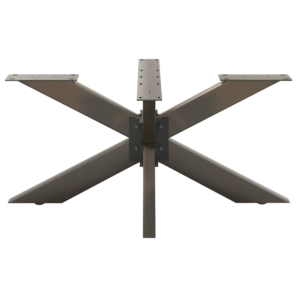 Kavos staliuko koja, voro formos, juoda, 98x58x(42-43) cm, plienas