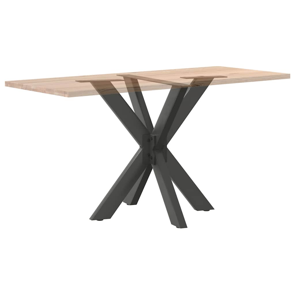 Valgomojo stalo koja, voro formos, antracito spalvos, 85x85x(72-73) cm, plienas