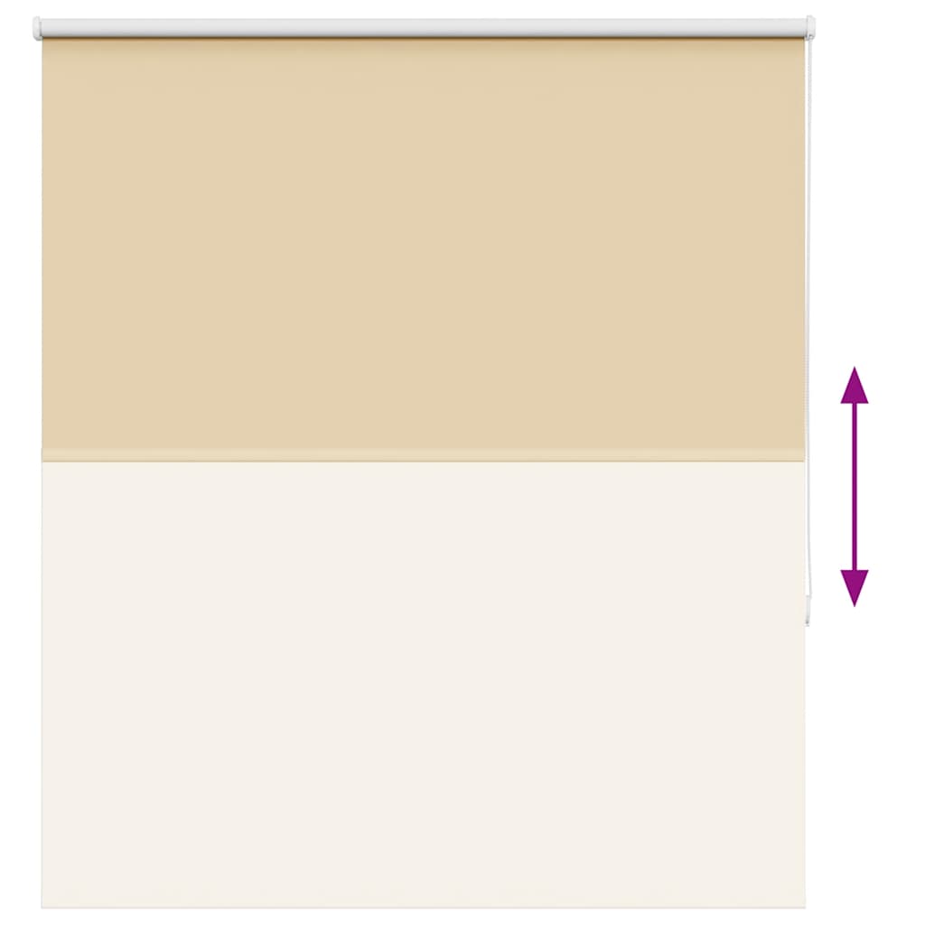 Roller blind, sand color, 125x150 cm, fabric width 121.6 cm