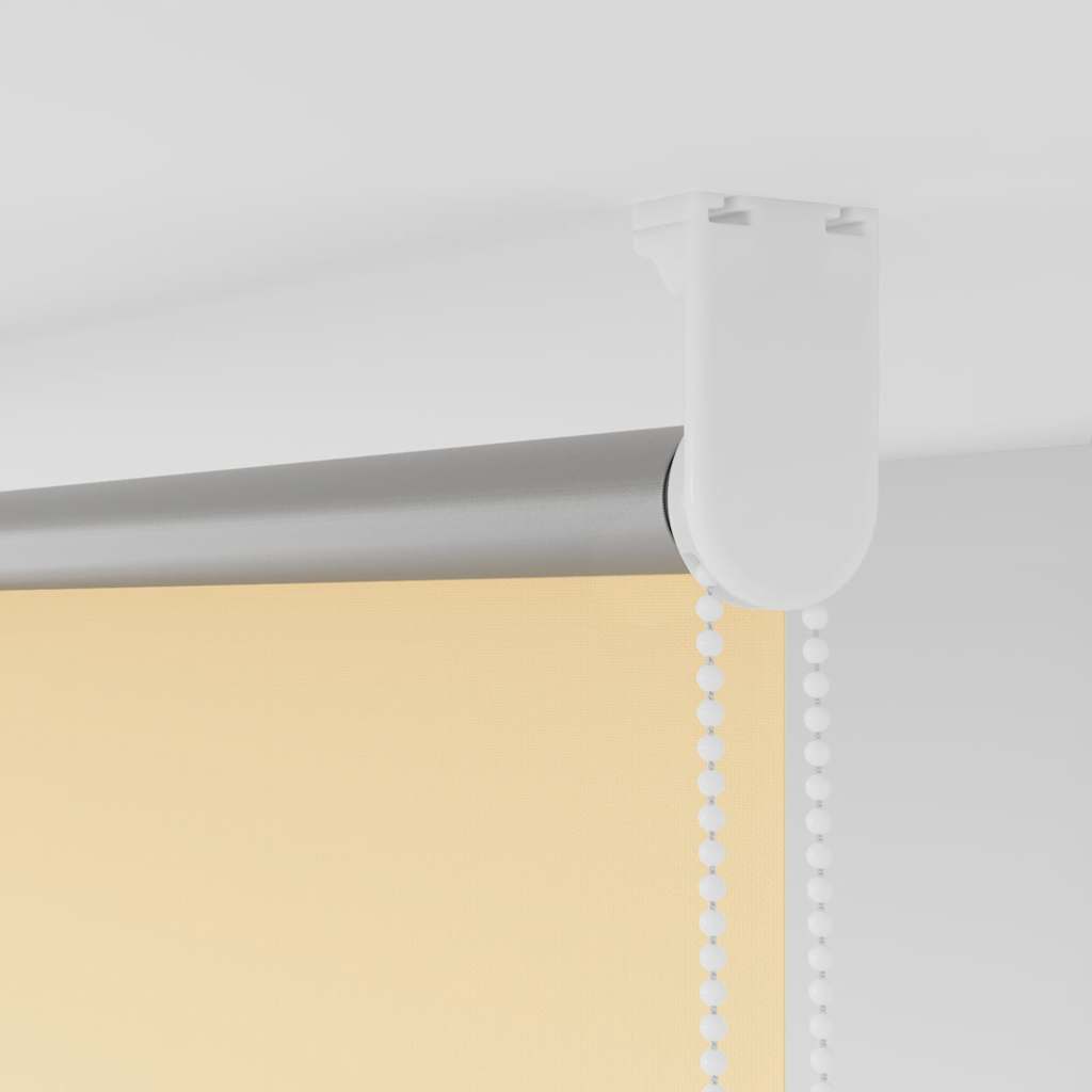 Blackout Roller Blind Beige 160x175 cm Fabric width