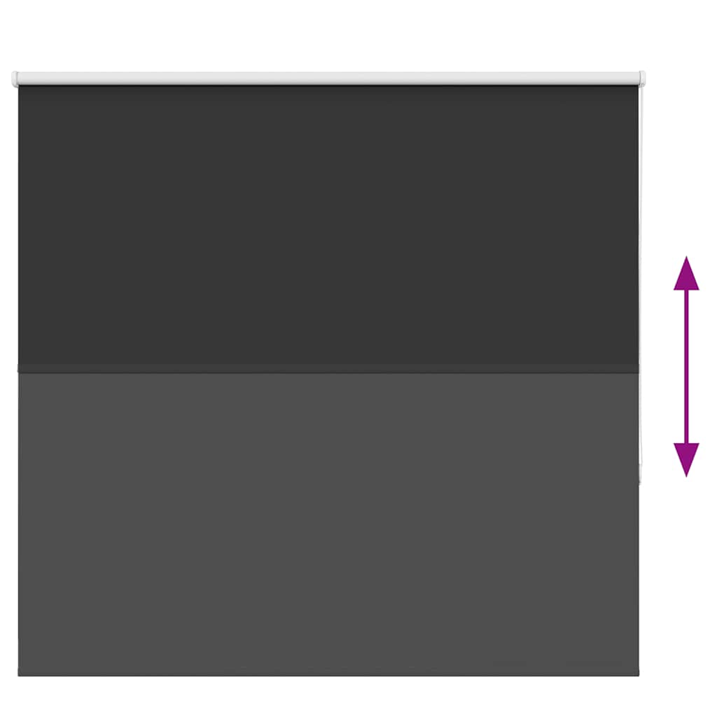 Roletas Blackout Juoda 160x150 cm Audinio plotis 156,6 cm