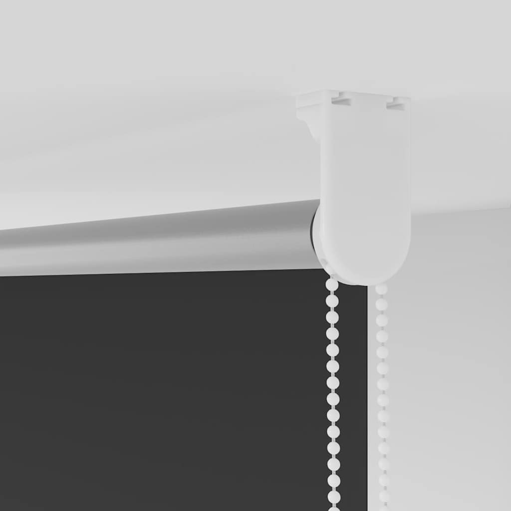 roller blind black 165x150 cm fabric width 161.6 cm polyester