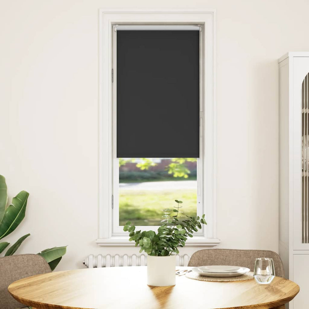 Roletas Blackout Juoda 40x175 cm Audinio plotis 35,7 cm