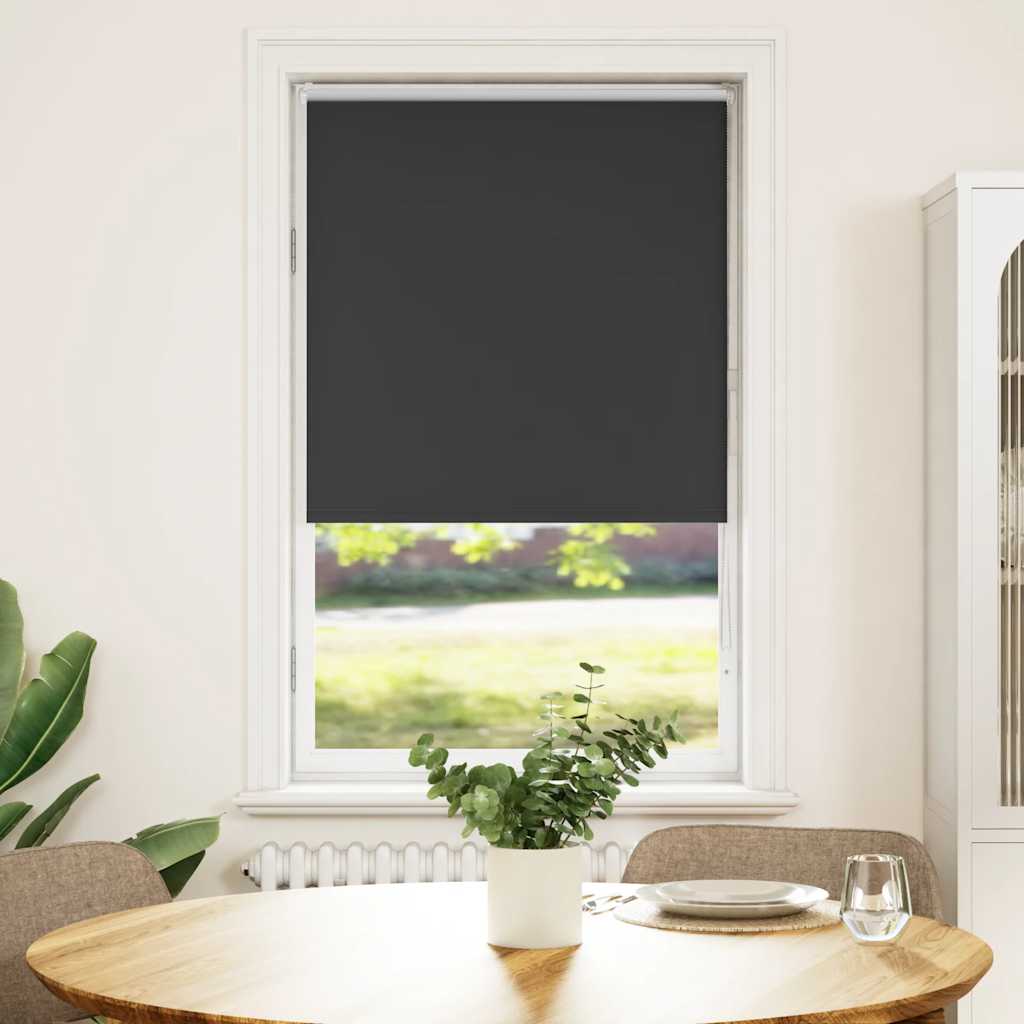 roletas juodas 85x175 cm audinio plotis 80,7 cm poliesteris