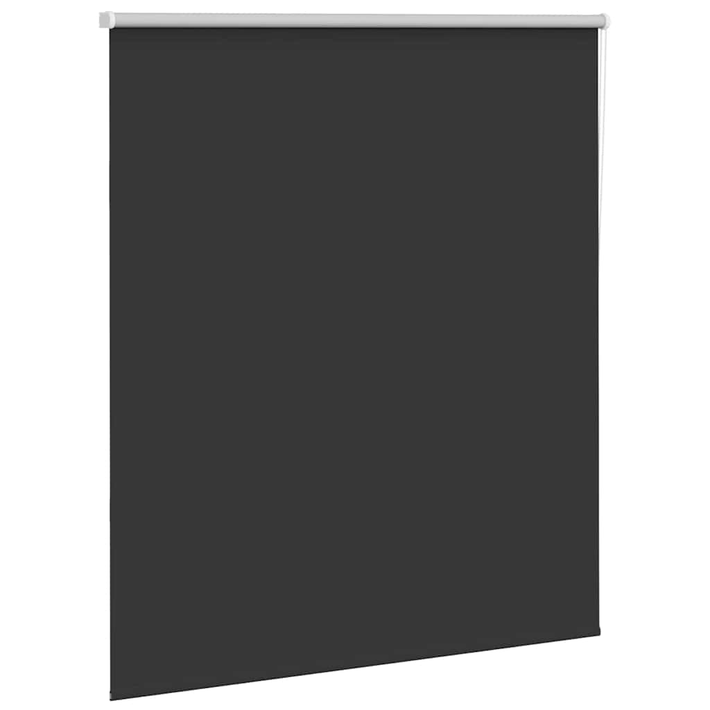 Blackout Roller Blind Black 135x175 cm Fabric width 131.6 cm
