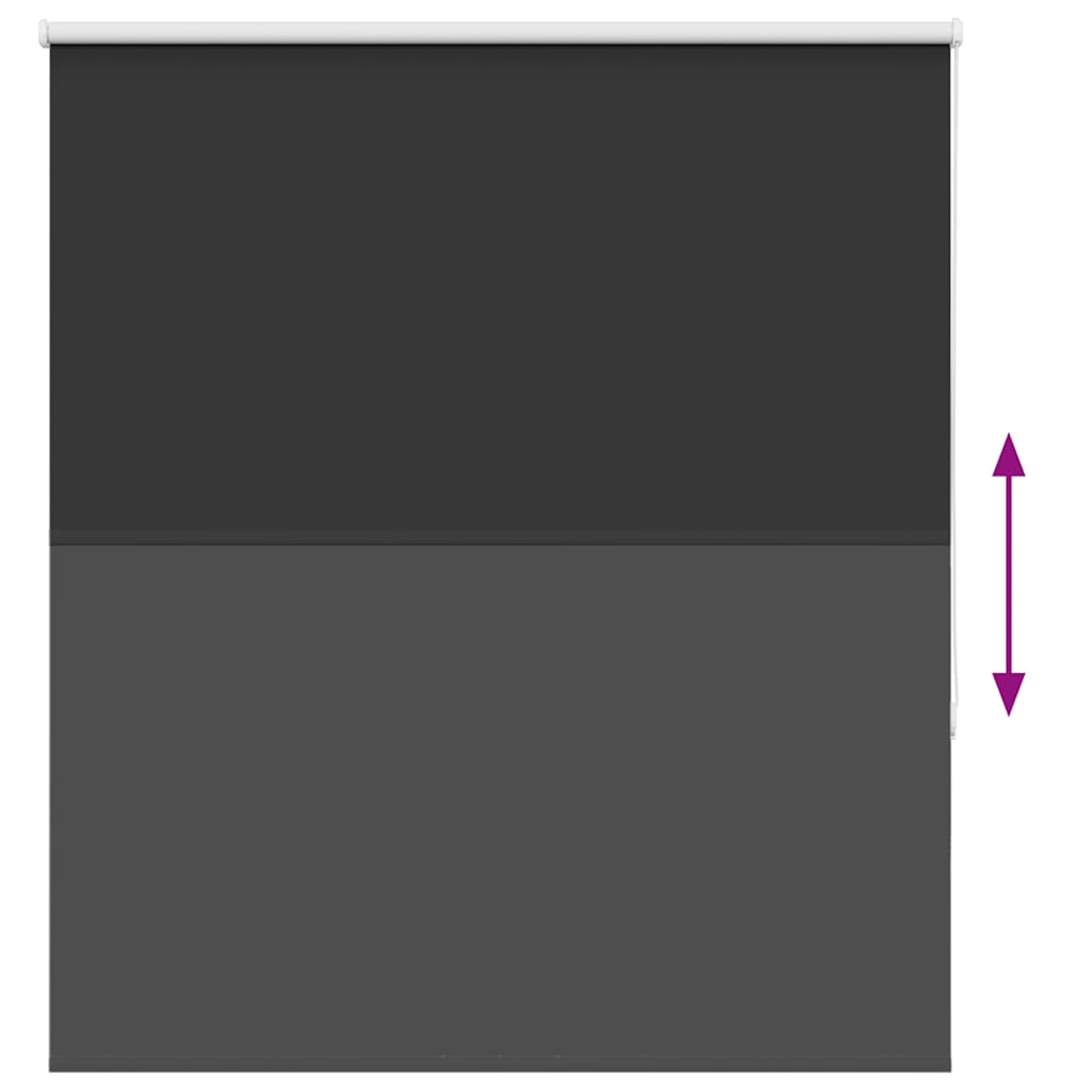 Roletas Blackout Juoda 135x175 cm Audinio plotis 131,6 cm