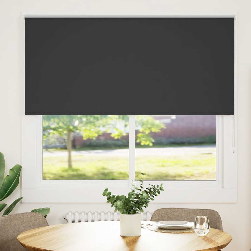 roletas juodas 155x175 cm audinio plotis 151,6 cm poliesteris