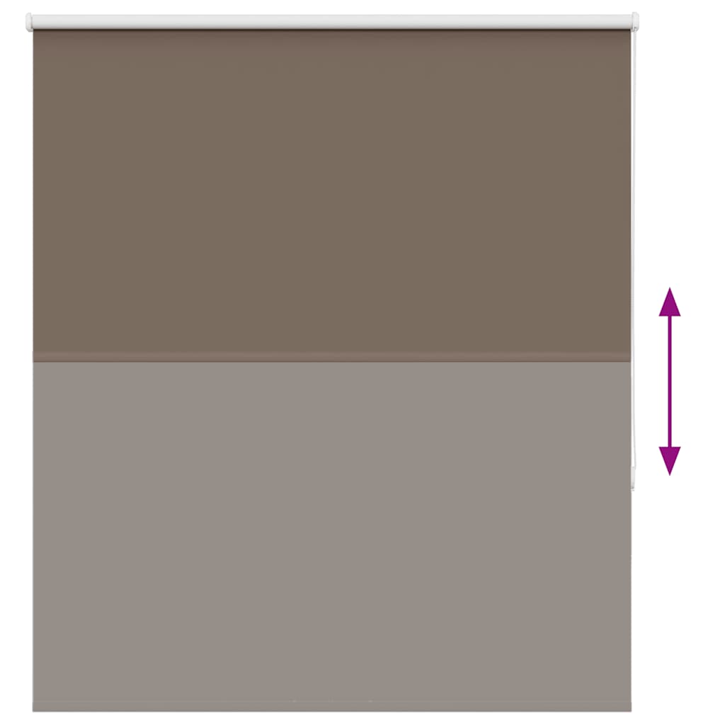 roletas kava 135x130 cm audinio plotis 131,6 cm poliesteris