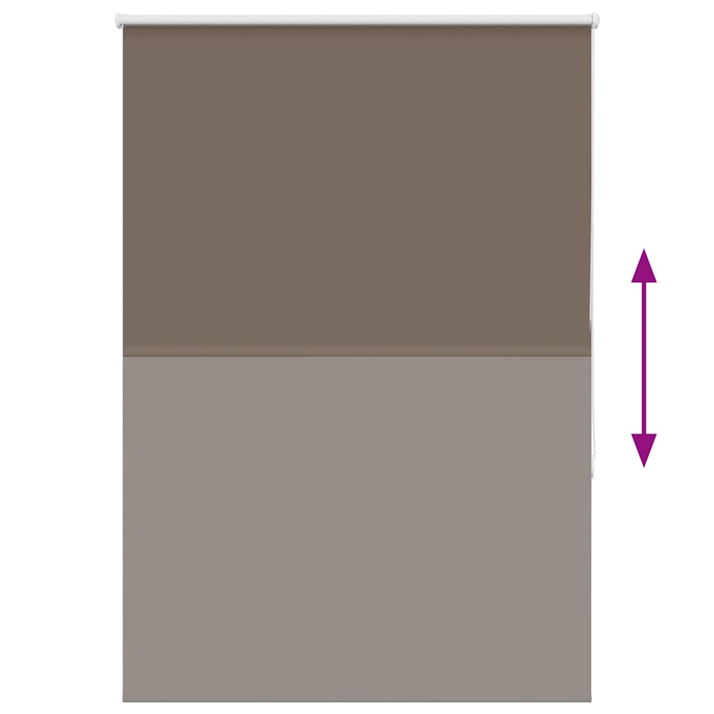 roller blind coffee 90x150 cm fabric width 85.7 cm polyester