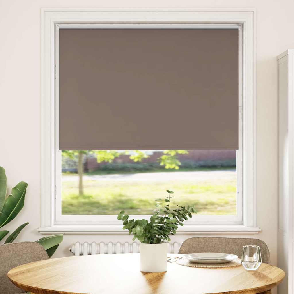 Roller blind coffee 100x175 cm fabric width 95.7 cm polyester
