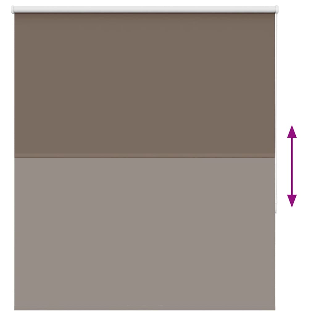 Roller blind coffee 120x175 cm fabric width 116.6 cm polyester