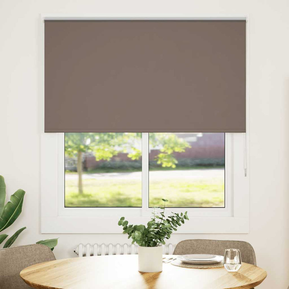 Roletas, neperšlampamas, kavos spalvos, 125x175 cm, audinys, plotis 121,6 cm, poliesteris