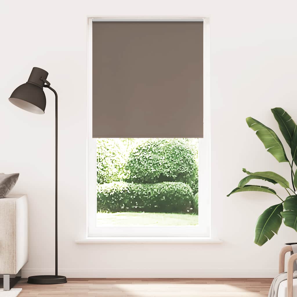 Roletas, neperšlampamas, kavos spalvos, 90x210 cm, audinys, plotis 85,7 cm, poliesteris