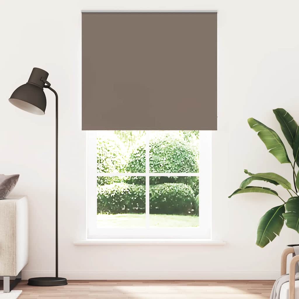Roletas, neperšlampamas, kavos spalvos, 130x230 cm, audinys, plotis 126,6 cm, poliesteris