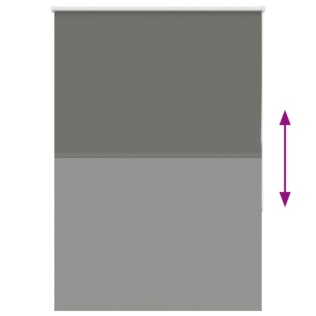 Rulonveida žalūzija Pelēka 90x175 cm auduma platums 85,7 cm poliesters