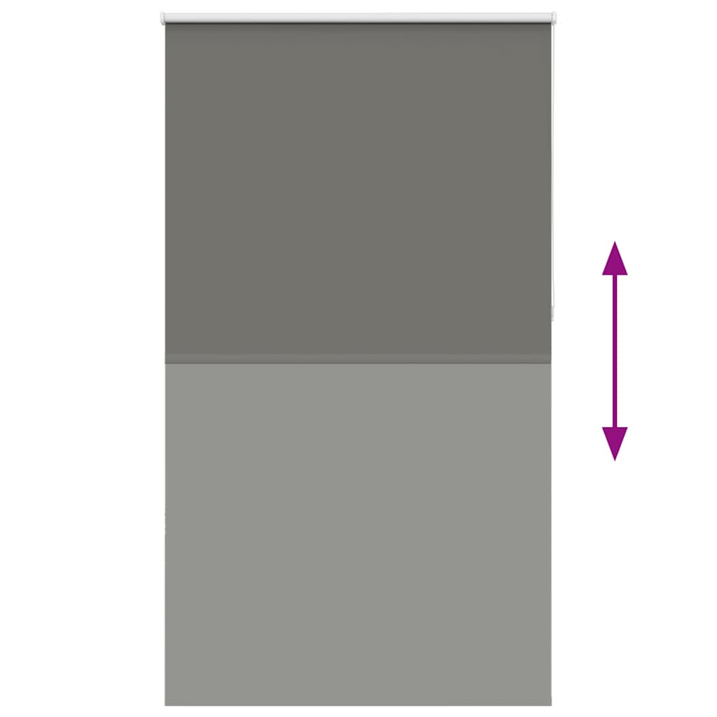 Roller blind Sand Grey 125x210 cm fabric width 121.6 cm