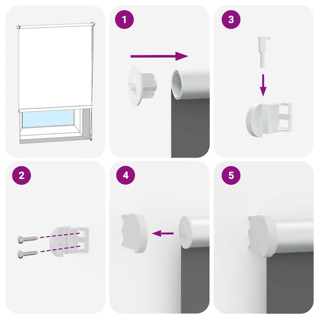 Roletas Blackout smėlio Pilka 160x230 cm Audinio plotis