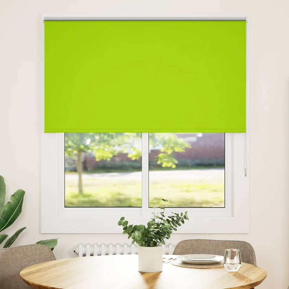 roletas smėlio lapai žali 140x150 cm audinio plotis 136,6 cm
