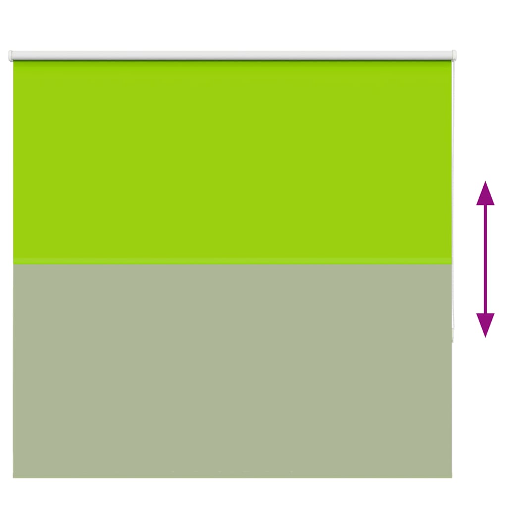 Roletas Blackout smėlio lapai žali 145x150 cm Audinio plotis