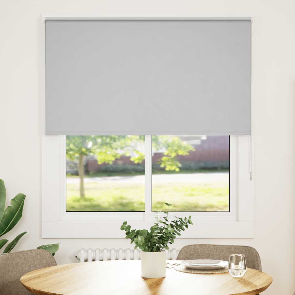 roletas šviesiai pilka 125x175 cm audinio plotis 121,6cm