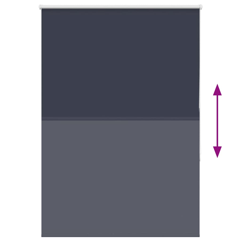 dark blue roller blind 95x150 cm fabric width 90.7 cm