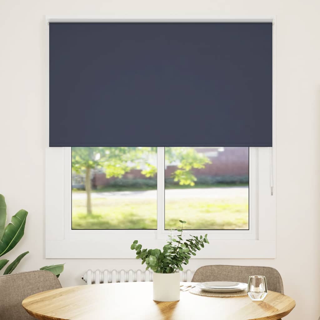 roletas tamsiai mėlynos 130x150 cm audinio plotis 126,6 cm