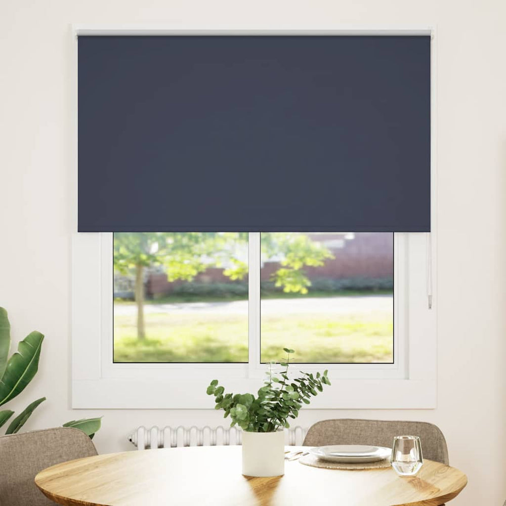 Roletas tamsiai mėlynos 135x150 cm audinio plotis 131,6 cm