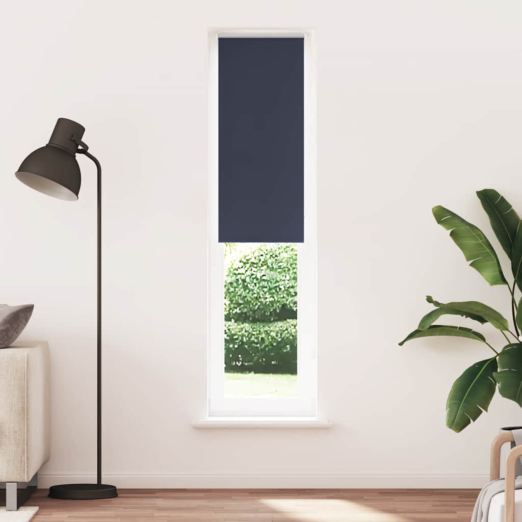 Roletas, neperšlampamas, jūrų spalvos, 40x210 cm, audinys, plotis 35,7 cm, poliesteris