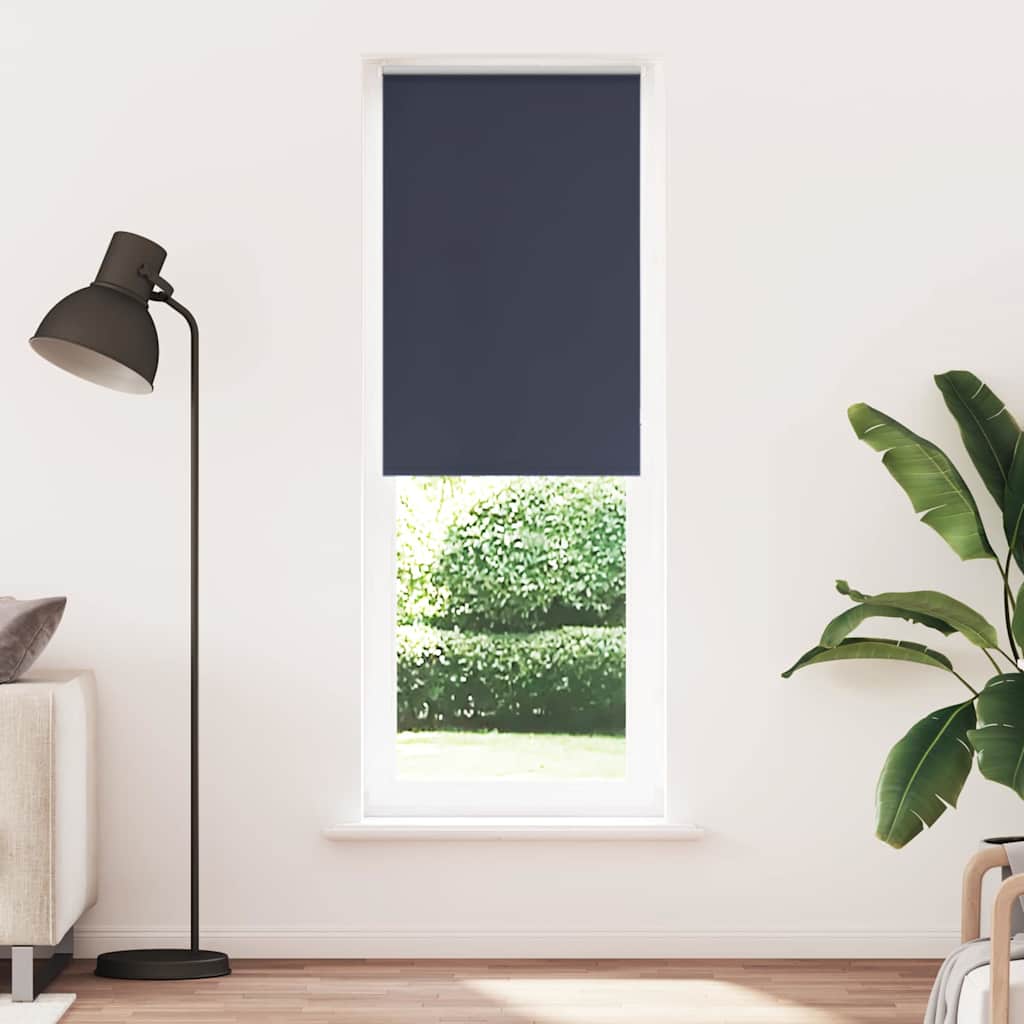 Roletas, neperšlampamas, jūrų spalvos, 75x210 cm, audinys, plotis 70,7 cm, poliesteris