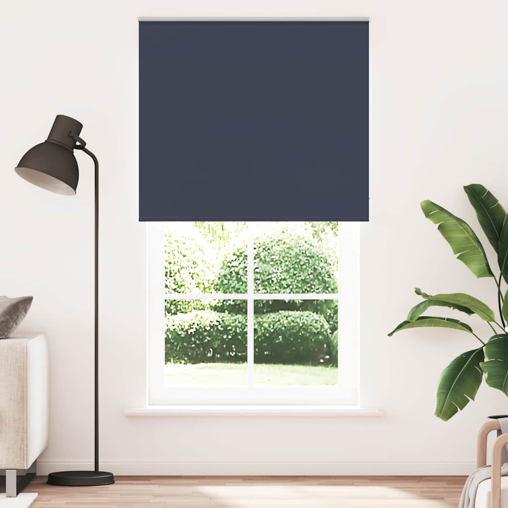 Roletas, neperšlampamas, jūrų spalvos, 130x210 cm, audinys, plotis 126,6 cm, poliesteris