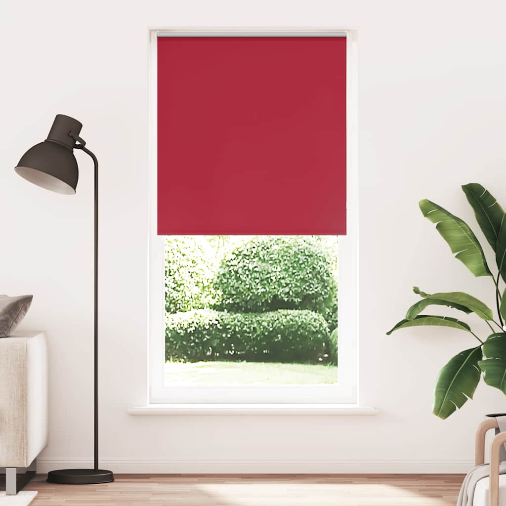 Roletas, neperšlampamas, raudonos spalvos, 105x210 cm, audinys, plotis 100,7 cm, poliesteris