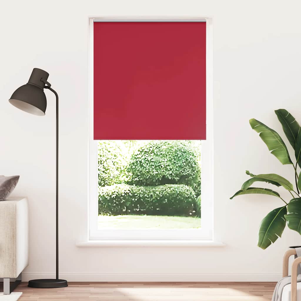 Roletas, neperšlampamas, raudonos spalvos, 115x230 cm, audinys, plotis 110,7 cm, poliesteris