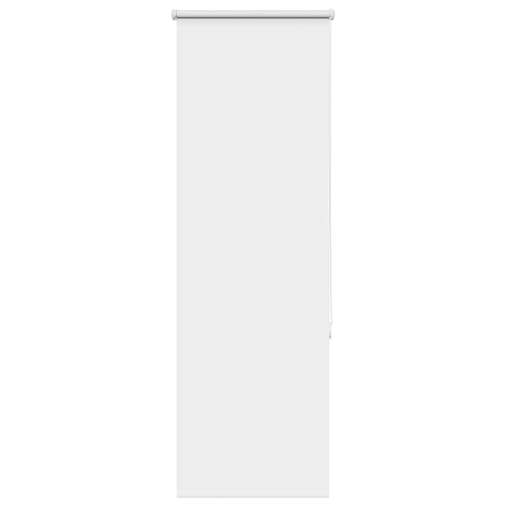 Naktinis roletas baltos spalvos 40x130 cm audinio plotis 35,7cm