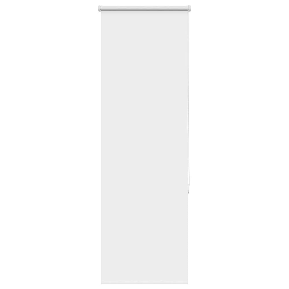 Naktinis roletas baltos spalvos 45x130 cm audinio plotis 40,7cm