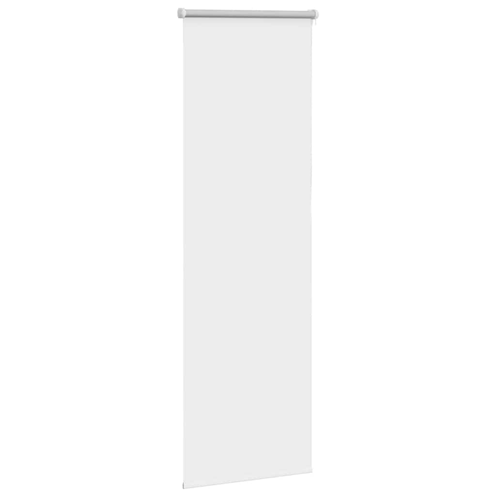 Naktinis roletas baltos spalvos 45x130 cm audinio plotis 40,7cm