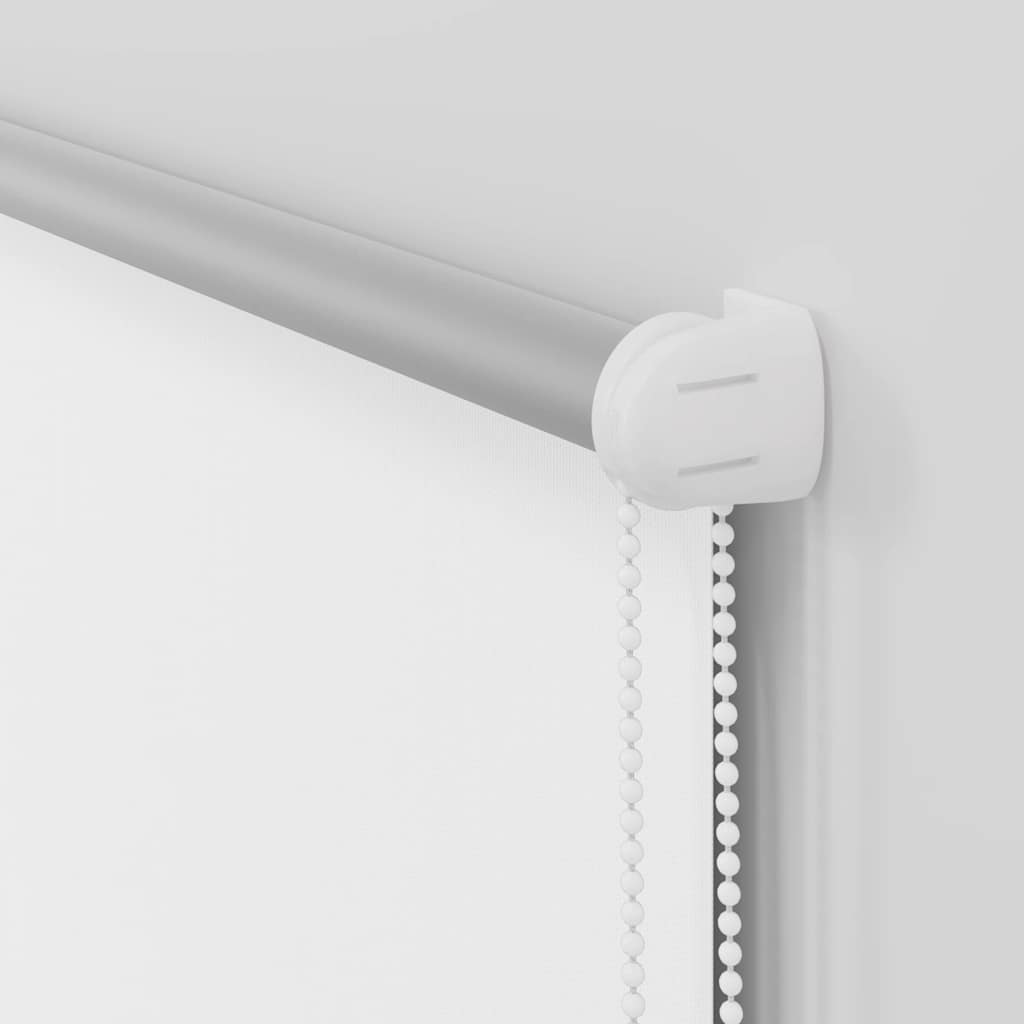Naktinis roletas baltos spalvos 65x130 cm audinio plotis 60,7cm