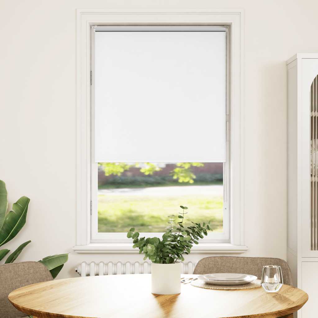 Naktinis roletas baltos spalvos 70x175 cm audinio plotis 65,7cm