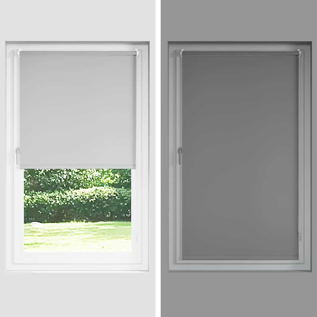 Naktinis roletas baltos spalvos 70x175 cm audinio plotis 65,7cm